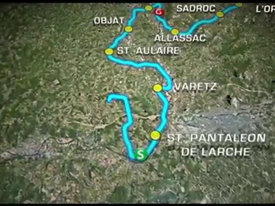 Tour du Limousin 2010 : 3ème étape Uzerche - Mansac