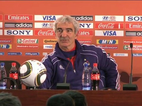 Football365 : Domenech avant le Mexique