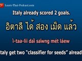 Instant Thai Language Phrases: World Cup & Football Thai P2