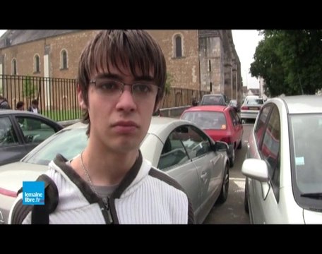 Baccalauréat : sortie des épreuves de philosophie, au Mans