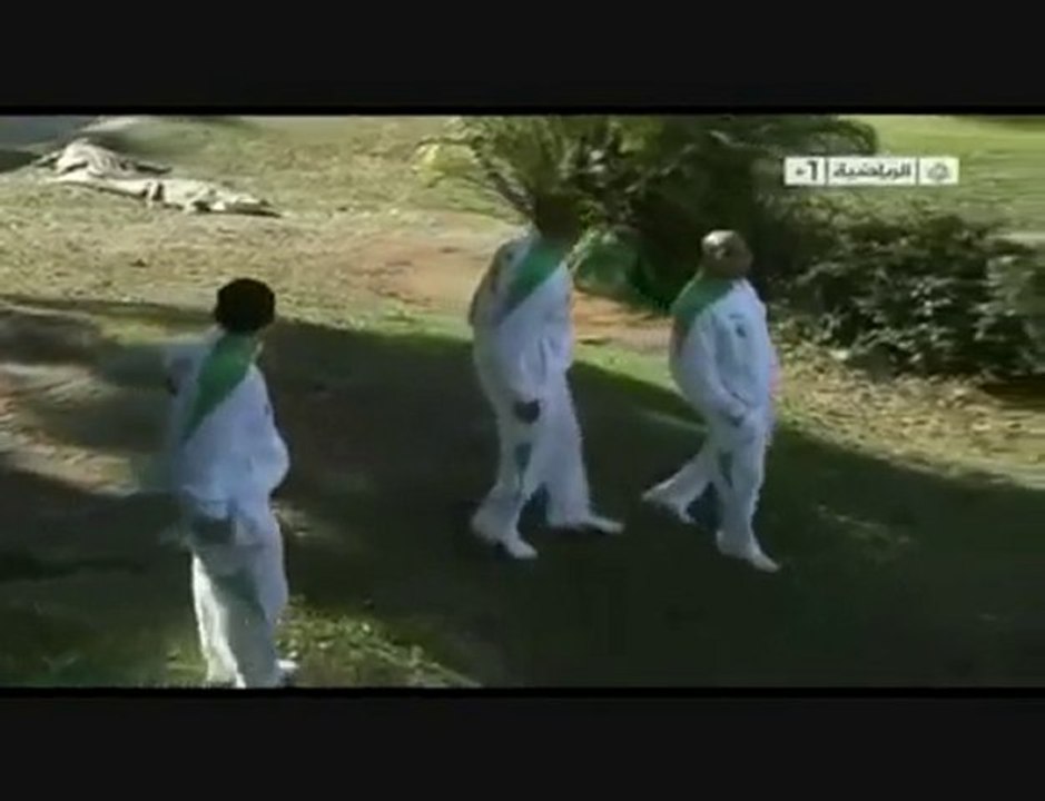 EN  Algérie Sortie en Groupe des Fennecs  le 15 Juin 2010