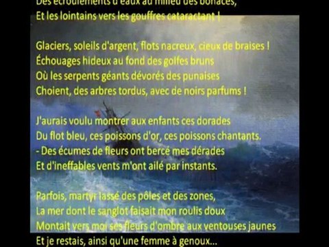 Aquarium-Le bateau ivre (Claude Lachapelle-Arthur Rimbaud)