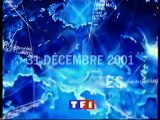 Generique  JT de 20h sur TF1 du 31 décembre 2001