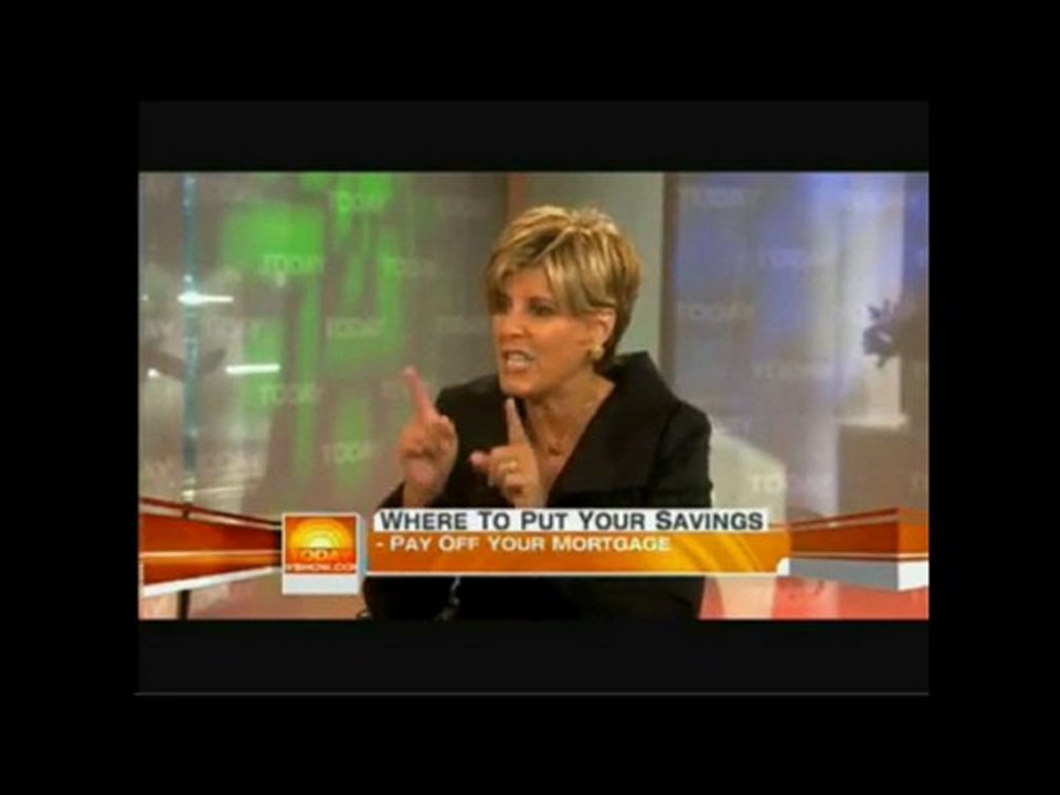 Suze Orman Should You Pay Down Your Mortgage