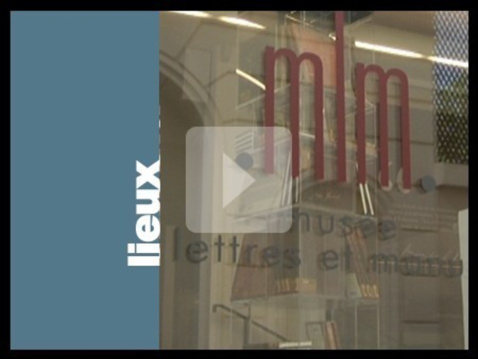 Visite guidée - Le musée des Lettres et Manuscrits