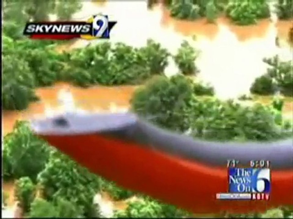 Top story:Oklahoma City Teen Rescued From Flood Waters