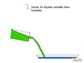 Réaction poivre et liquide vaisselle