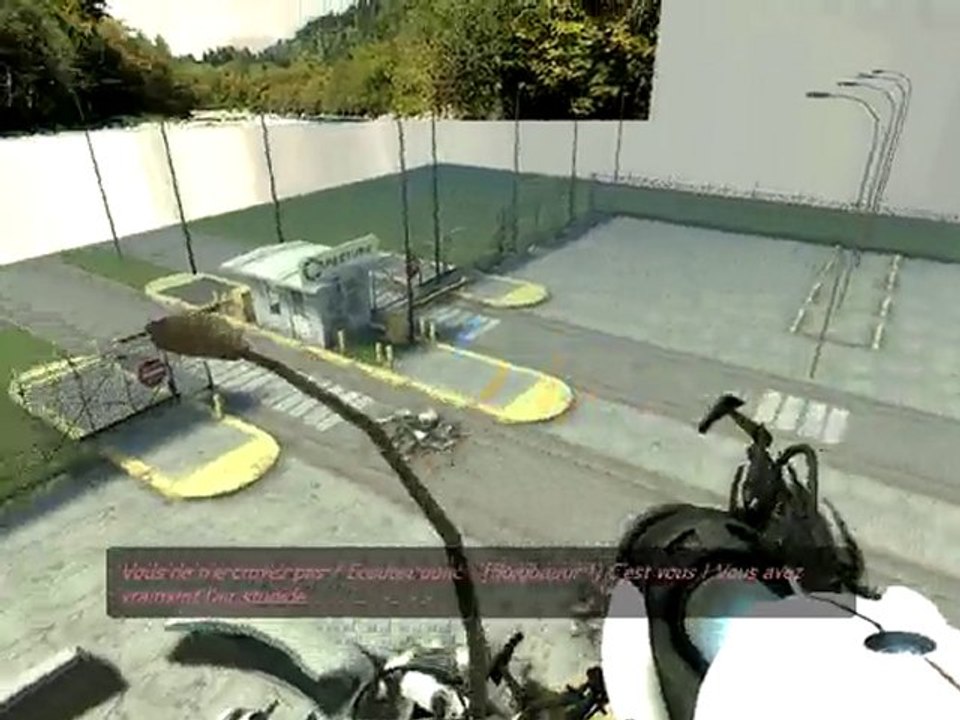 portal cheat:le gateau et le parking final.
