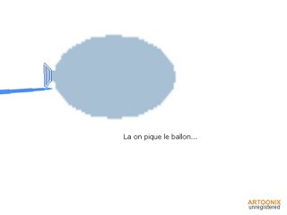 Percer un ballon sans le faire éclater