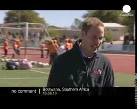 Botswana : Prince William Vs Vuvuzela - no comment