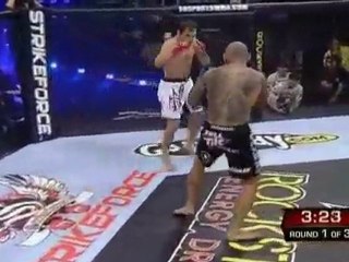 Marius Zaromskis vs Cyborg Santos  Strikeforce Los Angeles