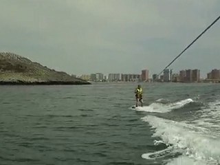 Practicando Esquí acuático II