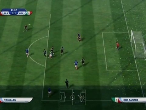 France - Mexique Coupe du monde FIFA 2010 partie 1