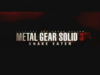 Metal Gear Solid 3 : Snake eater Intro