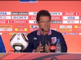 Fabio Capello tight lipped over England team