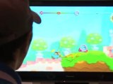 [Wii]Kirby's Epic Yarn - Nice teamwork(cam by Gametrailers)