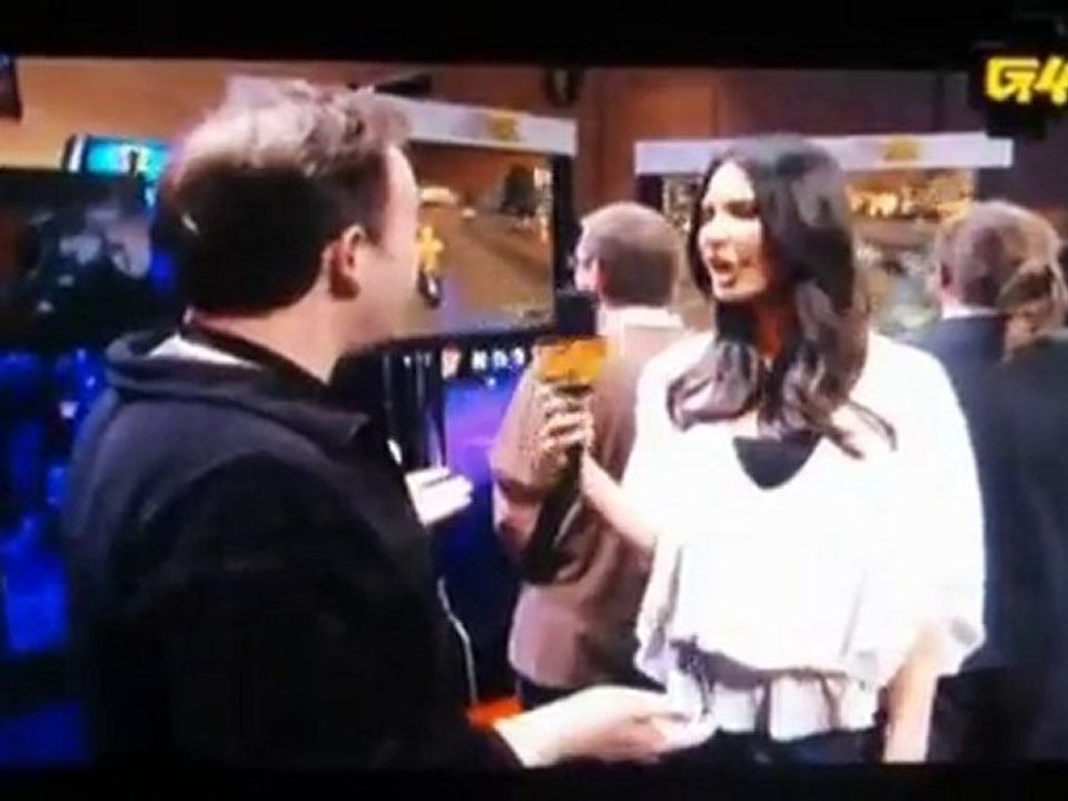 Olivia Munn + David Jaffe = Train Wreck