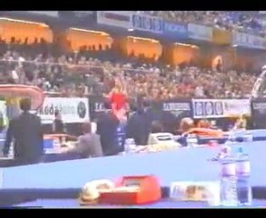Gymnastics - 2002 World Championships - Vault - Suciu