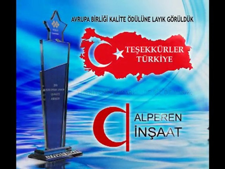 Alperen İnşaat AB Kalite Ödülü Aldı