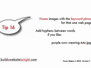33 Top Website Tips - 16, by Teena Hughes