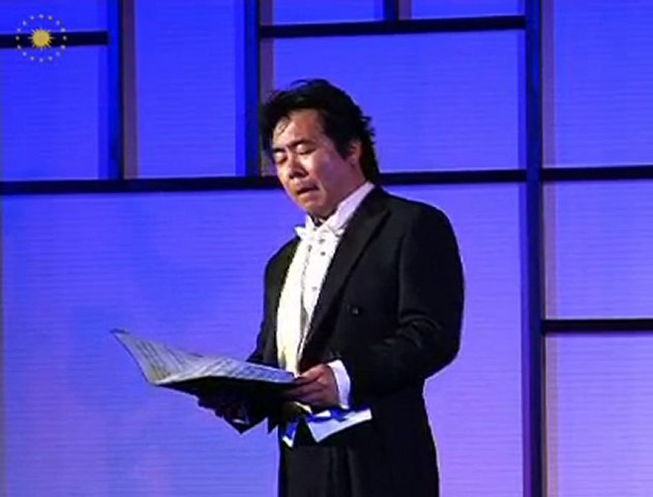 Cumhurbaşkanı Gül'ün Güney Kore Ziyareti / Koreli Tenor