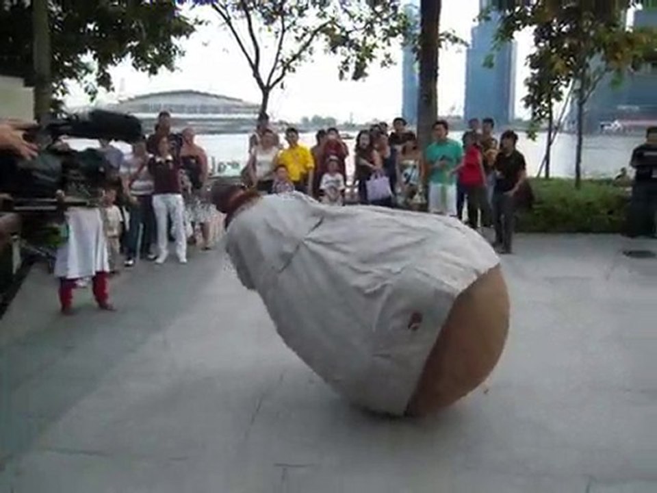 Culbuto à Marina Bay à Singapour