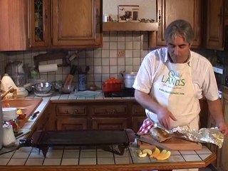 Recette du Foie Gras de canard aux mangues et pommes