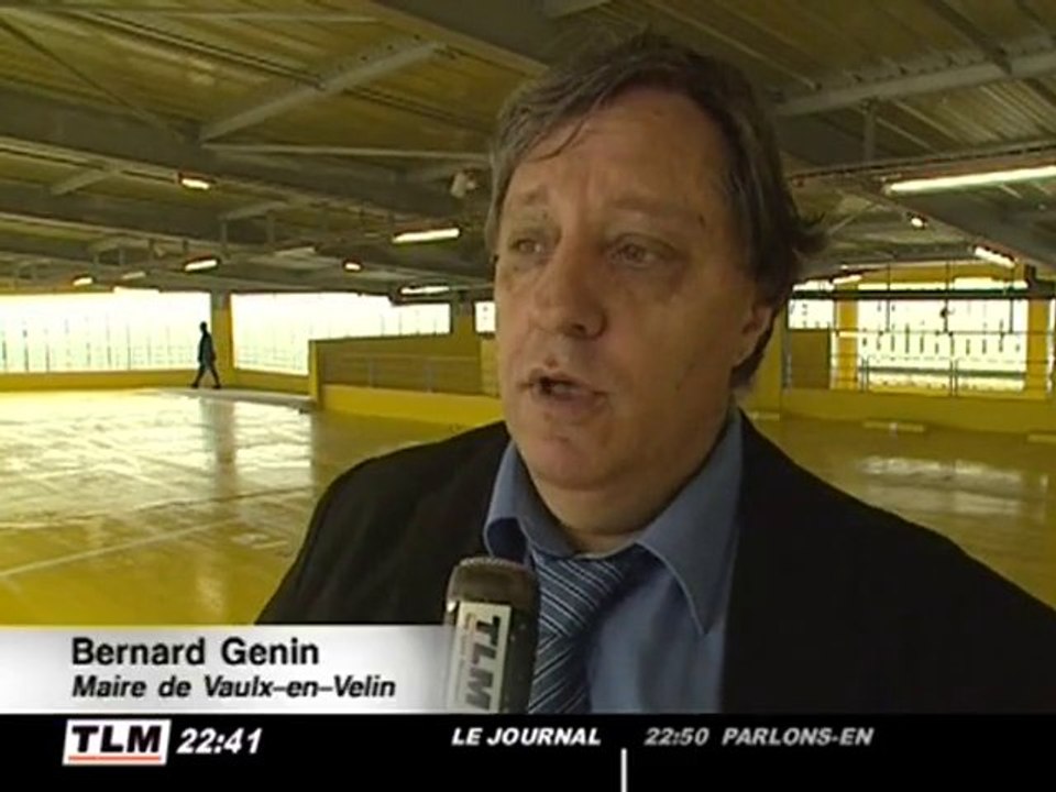 Nouveau parc relais à Vaulx-en-Velin (Lyon)