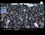 Ultra-Orthodox Jews demonstrating in Jerusalem - no comment