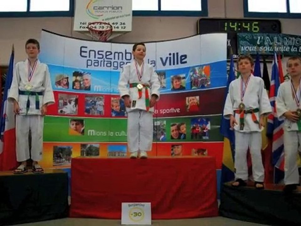 Saison Judo Lagnieu 2009 2010