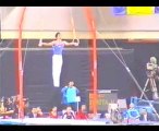 Gymnastics - 2002 World Championships - Rings - Tomita