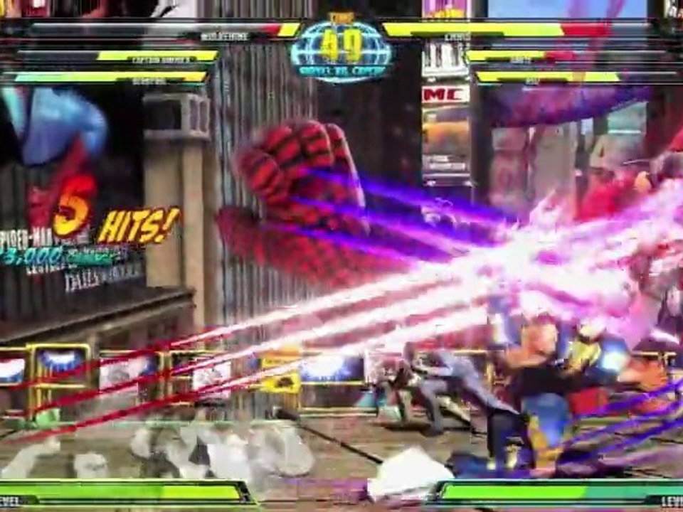 Marvel vs Capcom 3-Fate of Two Worlds-E3 2010 Gameplay1