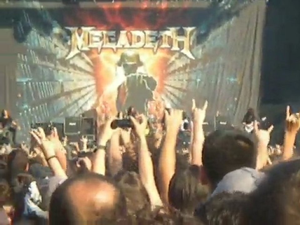 MEGADETH-HANGAR 18-SONISPHERE FESTIVAL 2010 ISTANBUL