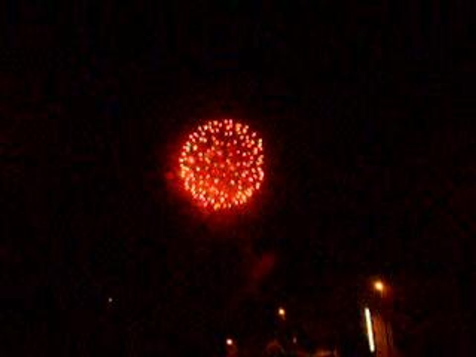 feux d'artifice