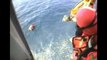 Sauvetage par l'hélicoptère Dauphin de la marine nationale