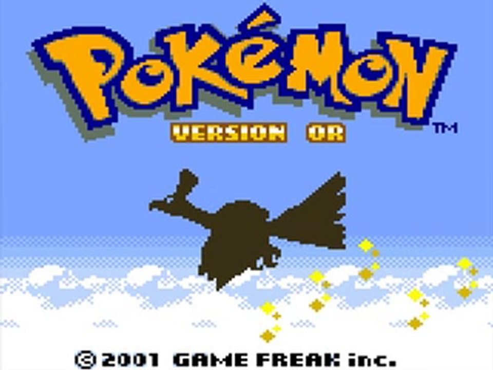 Pokémon Or [1] : Premiers pas !