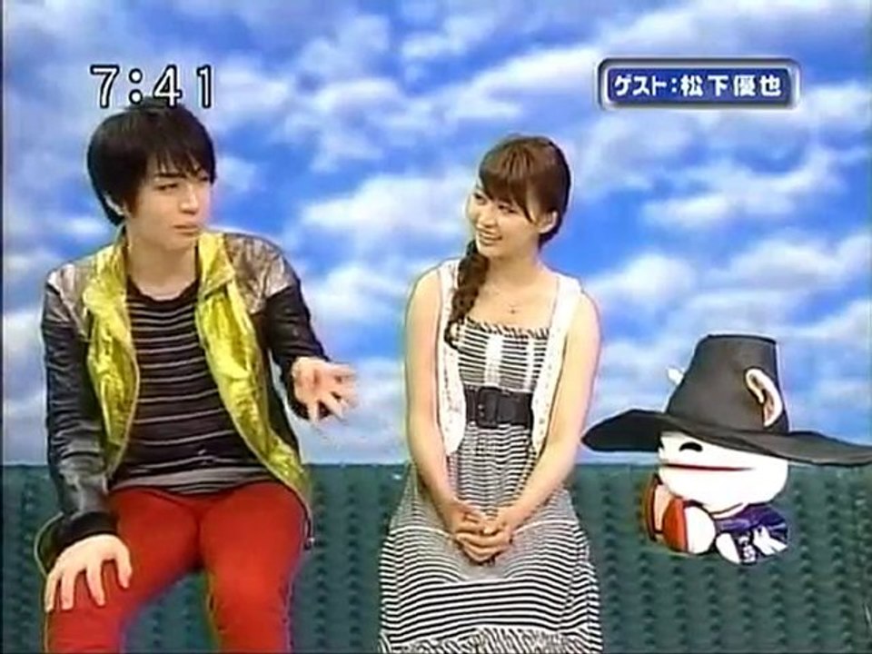 saku2 100610 2 ゲストは初登場の松下優也さんです。4/5