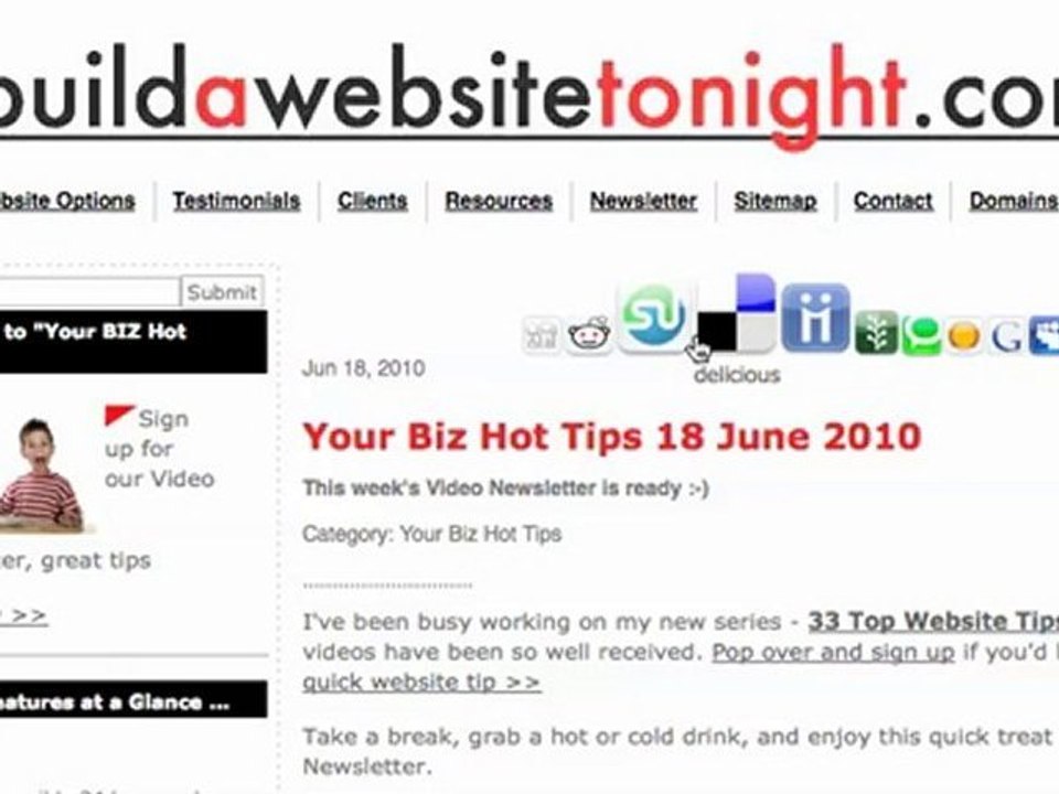 Your Biz Hot Tips by Teena Hughes - 18 June 2010