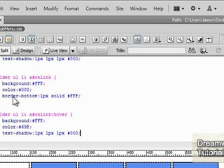 CSS Tabbed Navigation Menu - 2 of 2