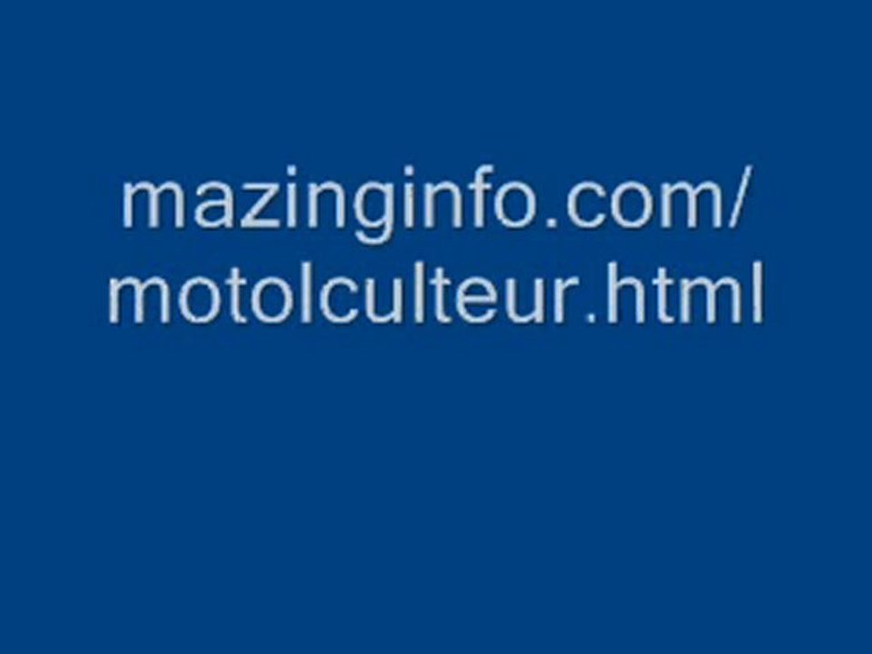 motoculteur