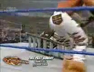 Bad wrestling accident