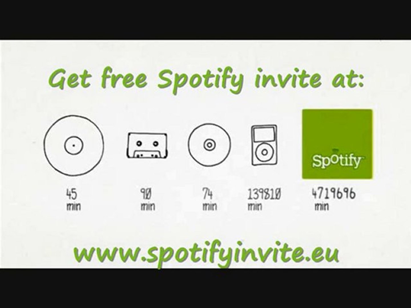 ⁣Spotify invite