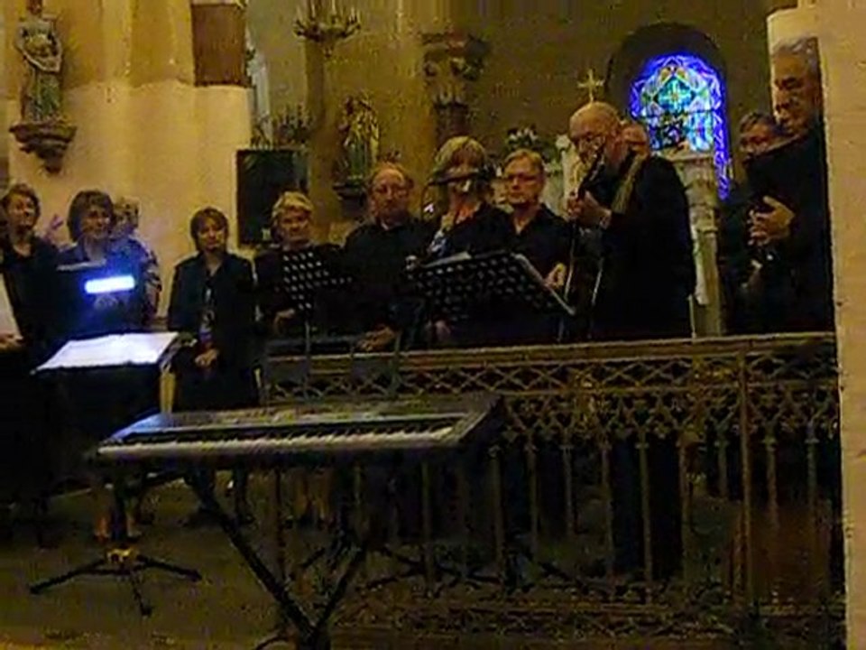Chorale de Cellule le 18 06 10.Invitée "Groupe AGATHE".