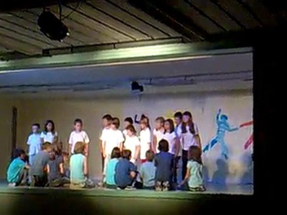 Spectacle fin d'année 2010 Max CE2