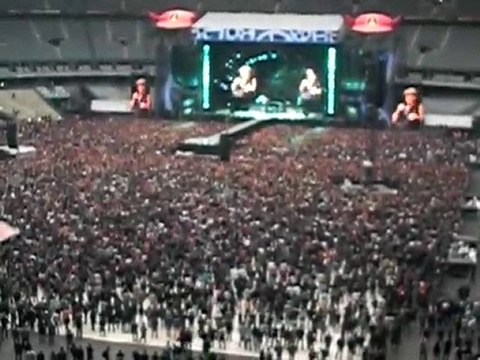 AC DC Thunderstruck live Stade de France 18 juin 2010