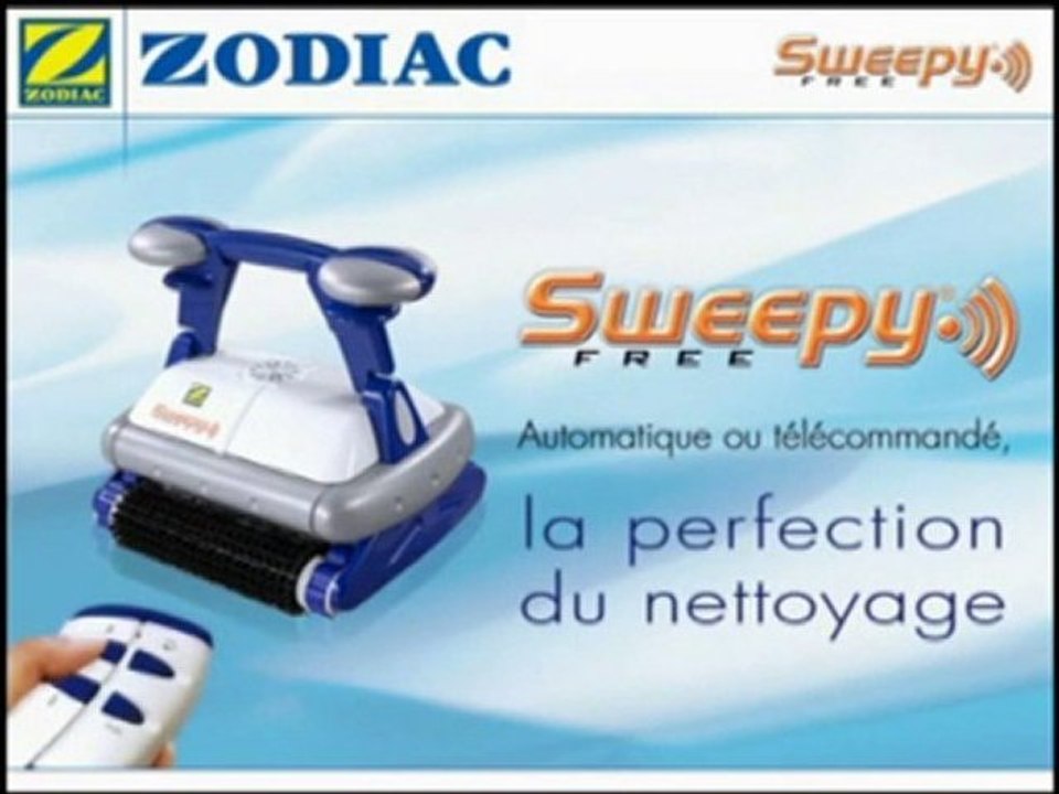 Robot nettoyeur piscine Zodiac SWEEPY FREE VigiPiscine