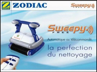 Robot nettoyeur piscine Zodiac SWEEPY FREE VigiPiscine