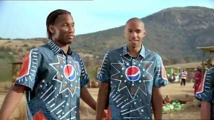 Pepsi Africa WC Commercial - Messi, Kaka, Henry - Akon