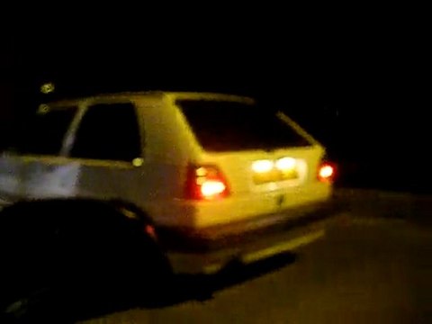 run nantes 406 2.2l 16v vs golf 2 gti