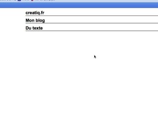 Tutoriel : Affichage de contenu JQUERY